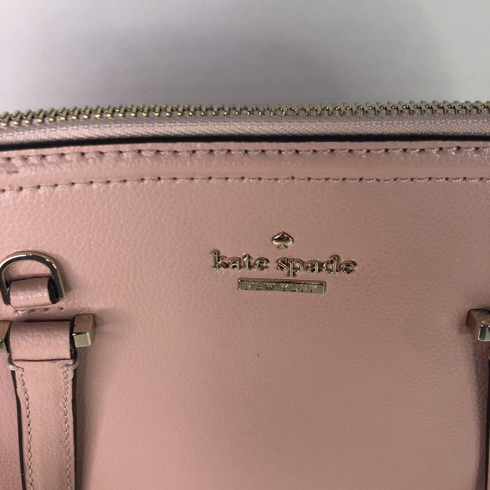 KATE SPADE PATTERSON DRIVE SMALL DOME SATCHEL CROSSBODY BAG PINK ROSYCHEEKS $359 - Picture 2 of 13